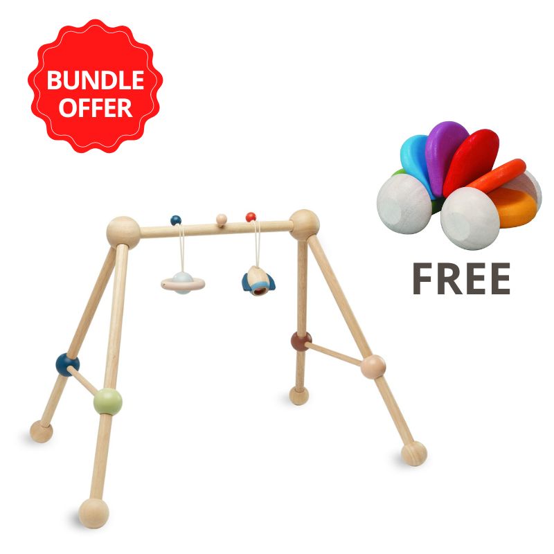 Buy 1 Play Gym and Get Free 1 Baby Car