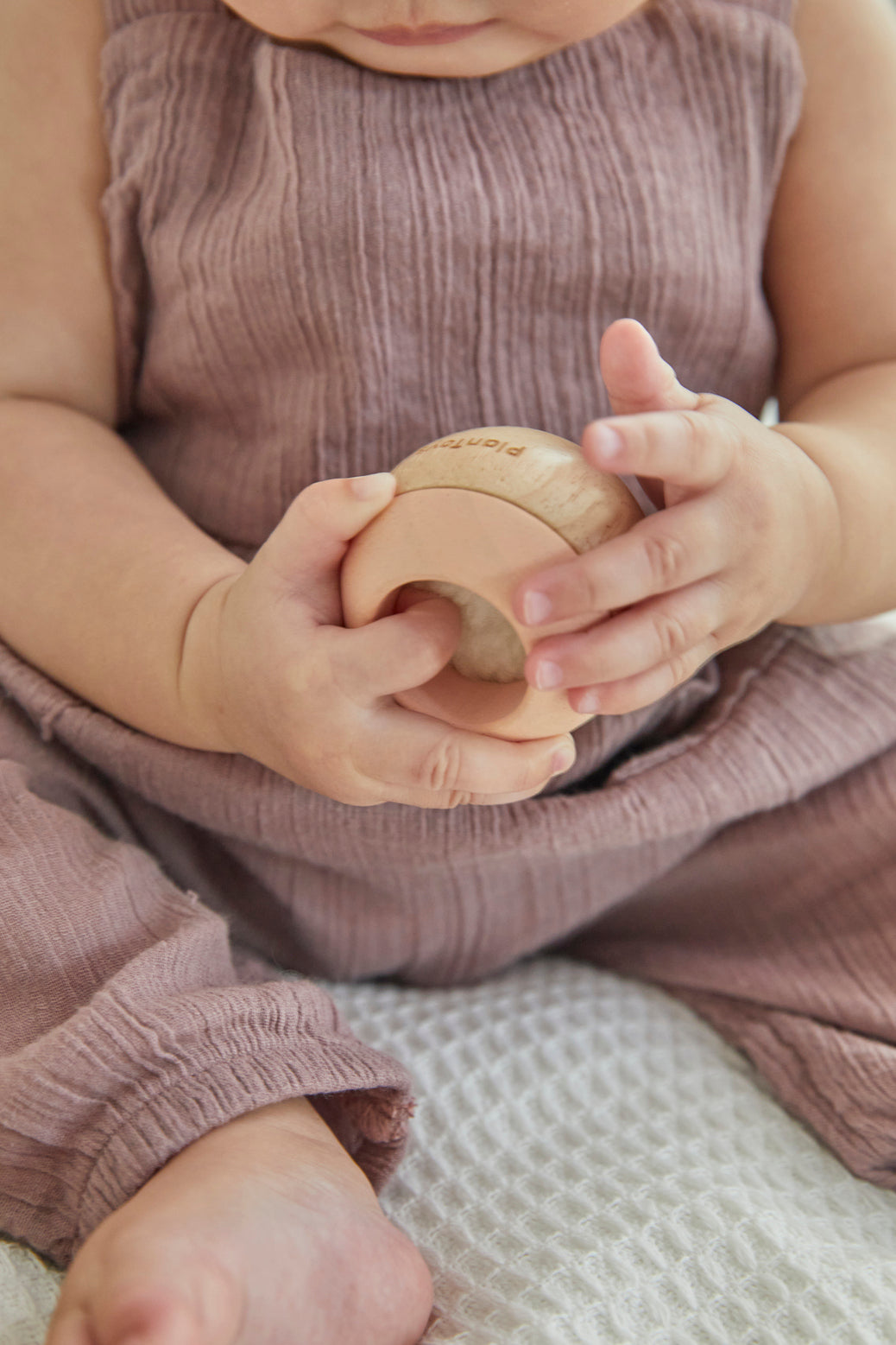 PlanToys Sensory Tumbling — Modern Rustic | Wooden Baby Toy
