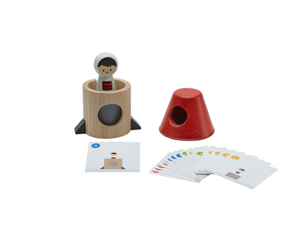 PlanToys Spatial Rocket — Wooden Spatial Awareness Game