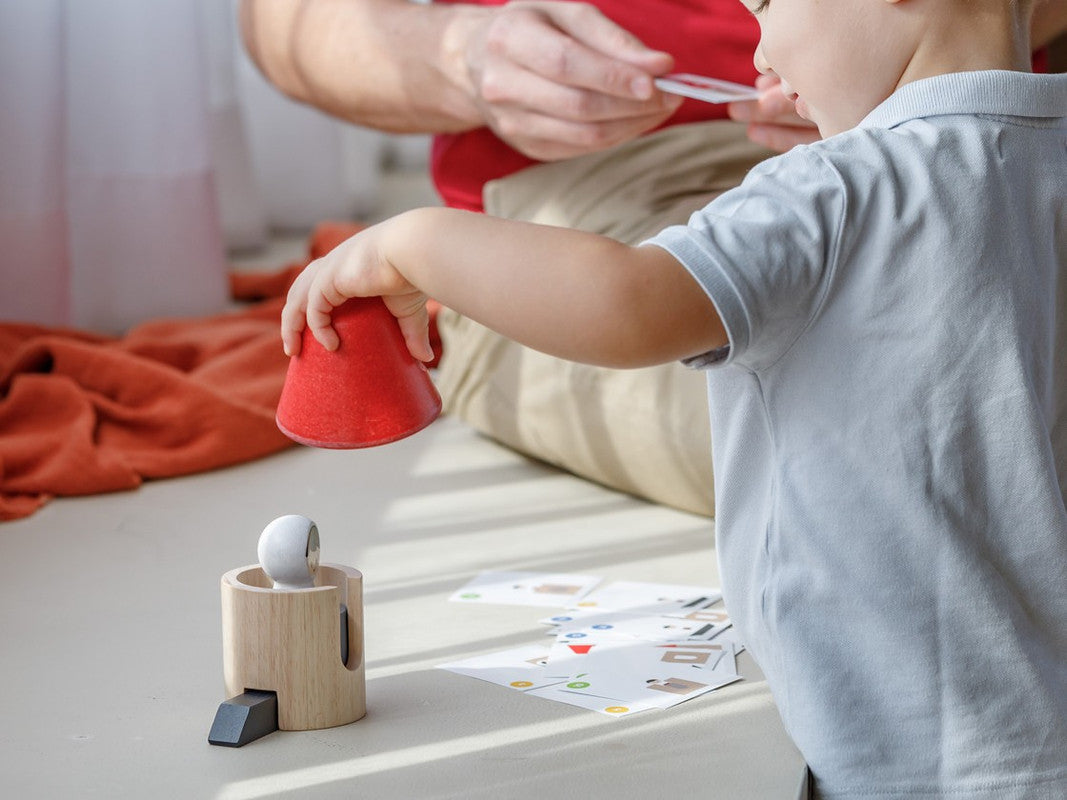 PlanToys Spatial Rocket — Wooden Spatial Awareness Game