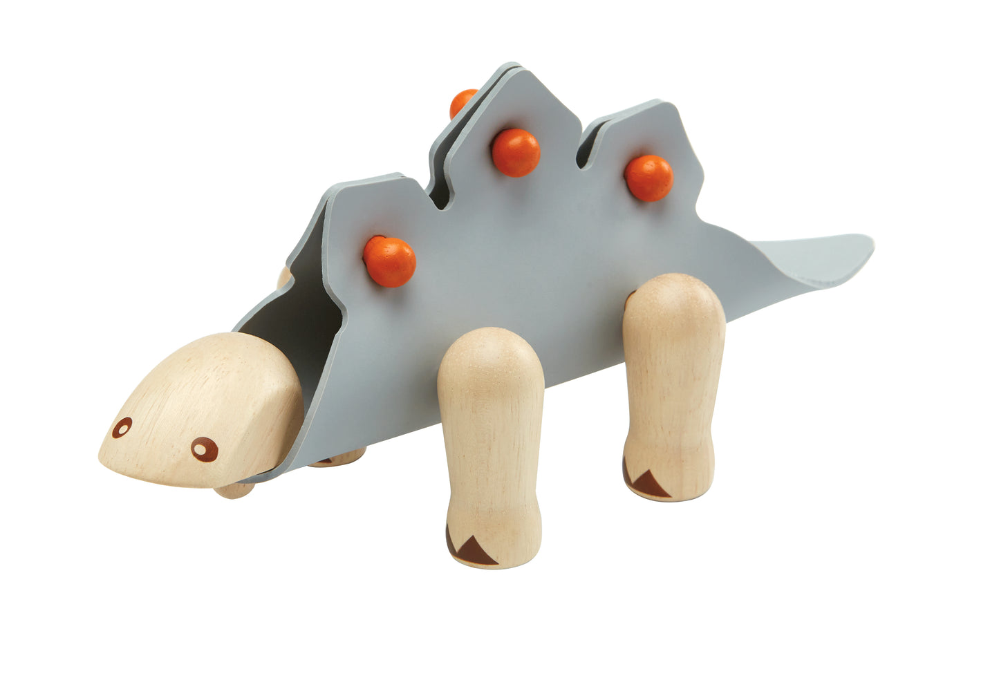 PlanToys D.I.Y. Stegosaurus — Wooden Dinosaur Building Toy