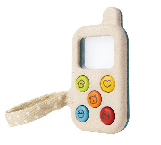 PlanToys My First Phone — Wooden Toy Phone