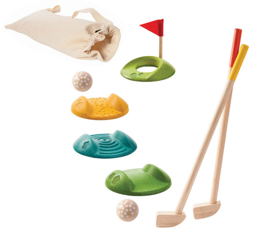 PlanToys Mini Golf — Full Set | Wooden Sports Toy