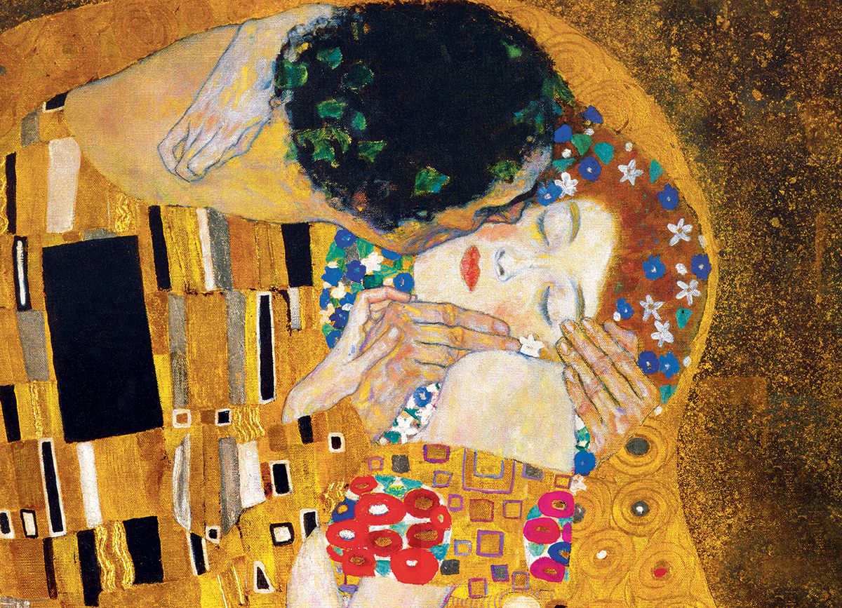 The Kiss (Detail) By Gustav Klimtâ€™S - 1000 Pieces Puzzle