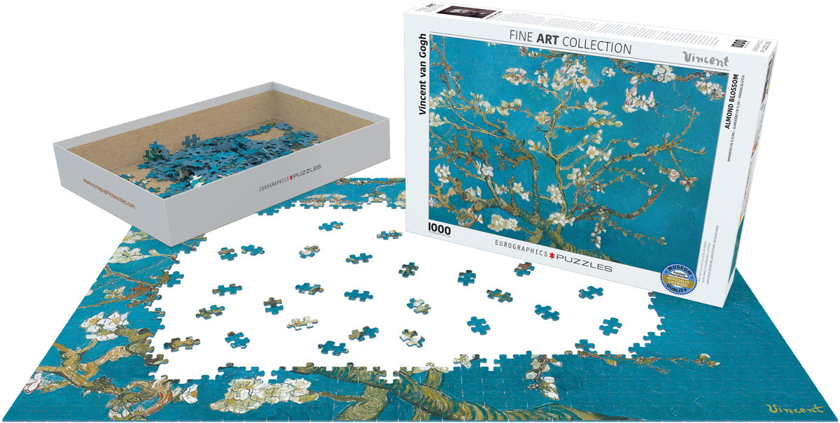 Almond Blossom by Vincent van Gogh 1000 Piece Puzzle