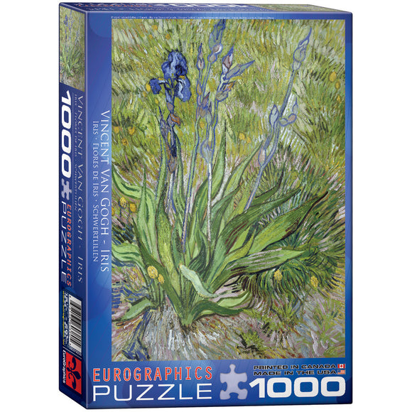 Iris By Vincent Van Gogh 1000 Pieces Puzzle