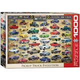 Pickup Truck Evolution 1000 Pieces Puzzle
