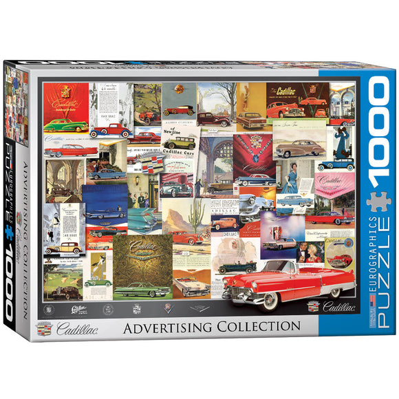 Cadillac Advertising Collection 1000 Pieces Puzzle