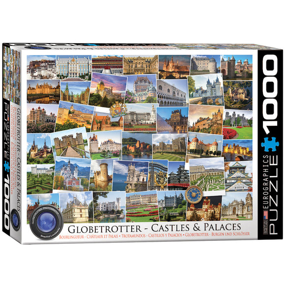 Castles & Palaces  - Globetrotter 1000 Pieces Puzzle