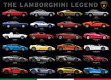 Lamborghini Legend 1000 Pieces Puzzle