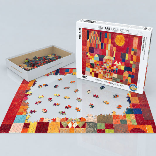 Castle And Sun By Paul Klee -1000 Pcs Puzzle
