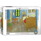 Bedroom In Arles By Vincent Van Gogh 1000 Pieces Puzzle