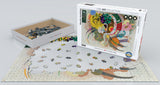 Dominant Curve by Wassily Kandinsky 1000-Piece Puzzle