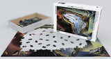 Soft Watch At Moment Of First Explosion By Salvador Dali 1000 Pieces Puzzle