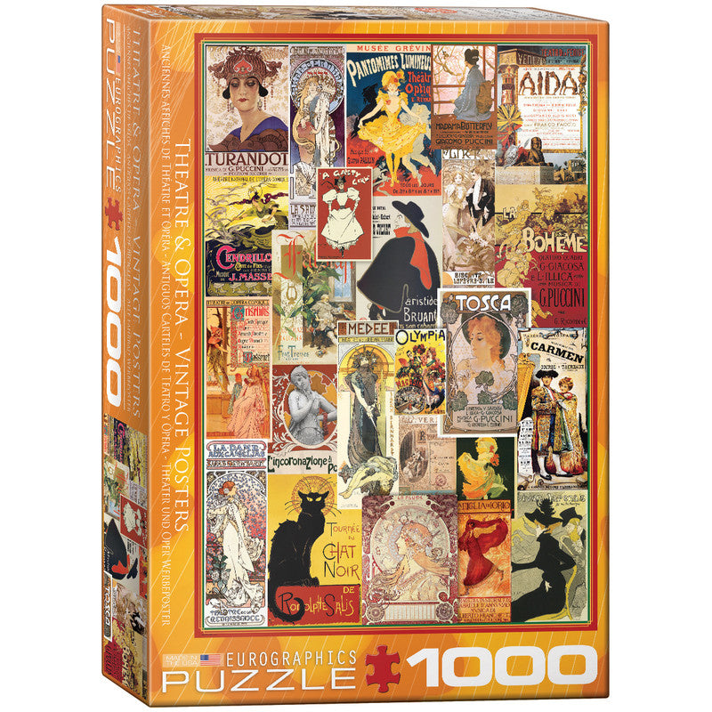Theater & Opera Vintage Art-1000 Pcs Puzzle