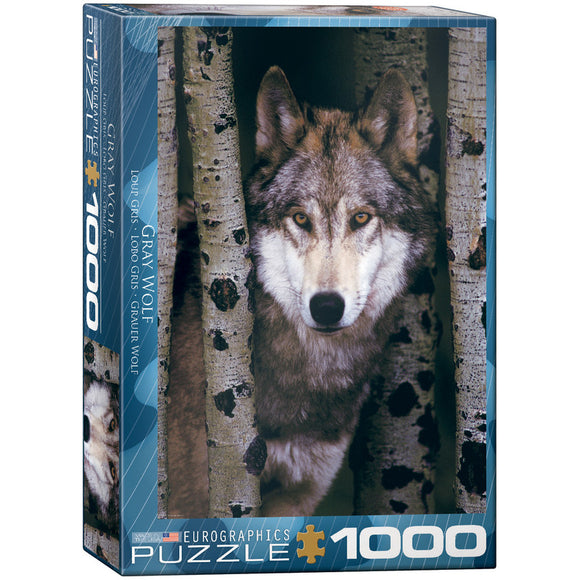 Gray Wolf-1000 Pcs Puzzle