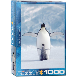Penguin & Chick 1000 Pieces Puzzle
