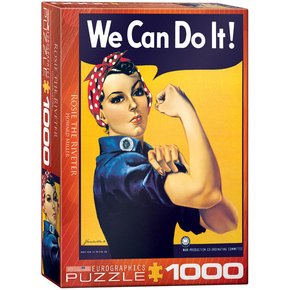 Rosie The Riveter 1000 Pieces Puzzle