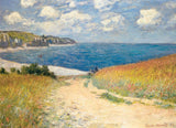 Path Through The Wheat Fields By Claude Monet 1000 Pieces Puzzle