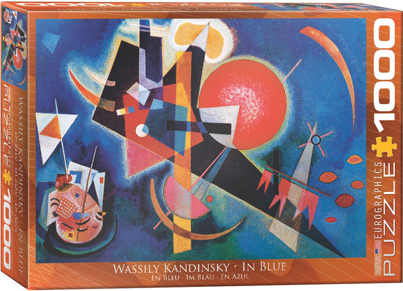 In Blue By Wassily Kandinsky 1000 Pieces Puzzle