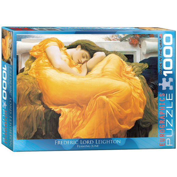 Flaming June by Frederic Lord Leighton 1000 Pieces Puzzle