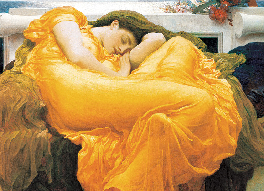 Flaming June by Frederic Lord Leighton 1000 Pieces Puzzle