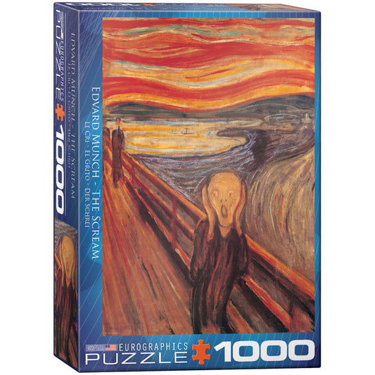 لغز الصرخة لإدفارد مونك 1000 قطعة