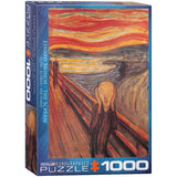 The Scream By Edvard Munch 1000 Pieces Puzzle