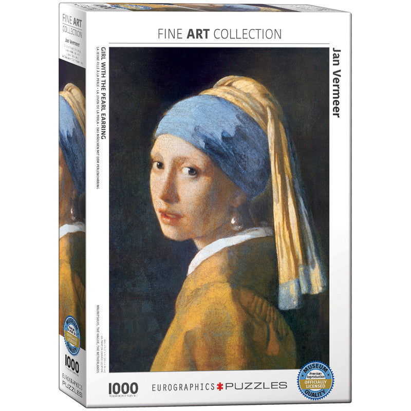 Girl With The Pearl Earring 1000 Pieces Puzzle