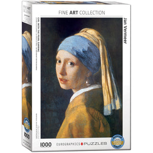 Girl With The Pearl Earring 1000 Pieces Puzzle