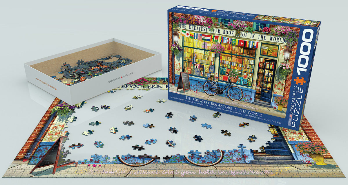 The Greatest Bookstore in the World 1000 Pieces Puzzle