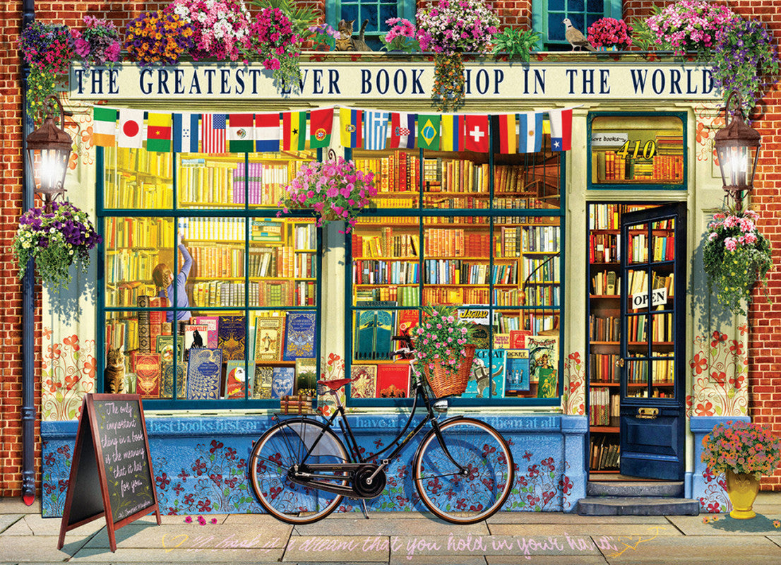 The Greatest Bookstore in the World 1000 Pieces Puzzle