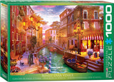 Sunset Over Venice 1000 Pieces Puzzle