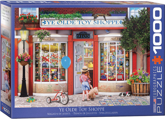 لغز لعبة Ye Olde Shoppe من Paul Paul Normand مكون من 1000 قطعة