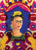 Self Portrait Frame By Frida Kahlo 1000 Pieces Puzzle