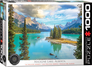 Maligne Lake Alberta - 1000 Pcs Puzzle