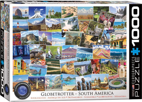 Globetrotter South America 1000 Pieces Puzzle