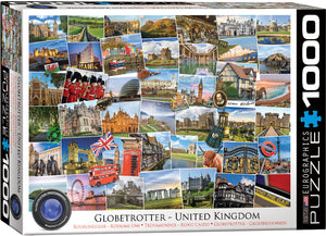 Globetrotter United Kingdom 1000 Pieces Puzzle
