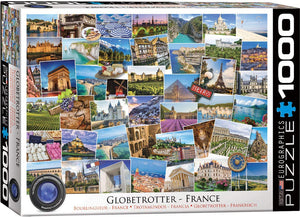 Globetrotter France 1000 Pieces Puzzle