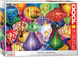 Asian Lanterns 1000 Pieces Puzzle