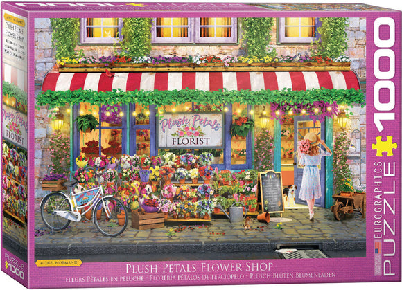 Plush Petals Florist 1000-Piece Puzzle