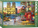 Notre Dame 1000 Pieces Puzzle