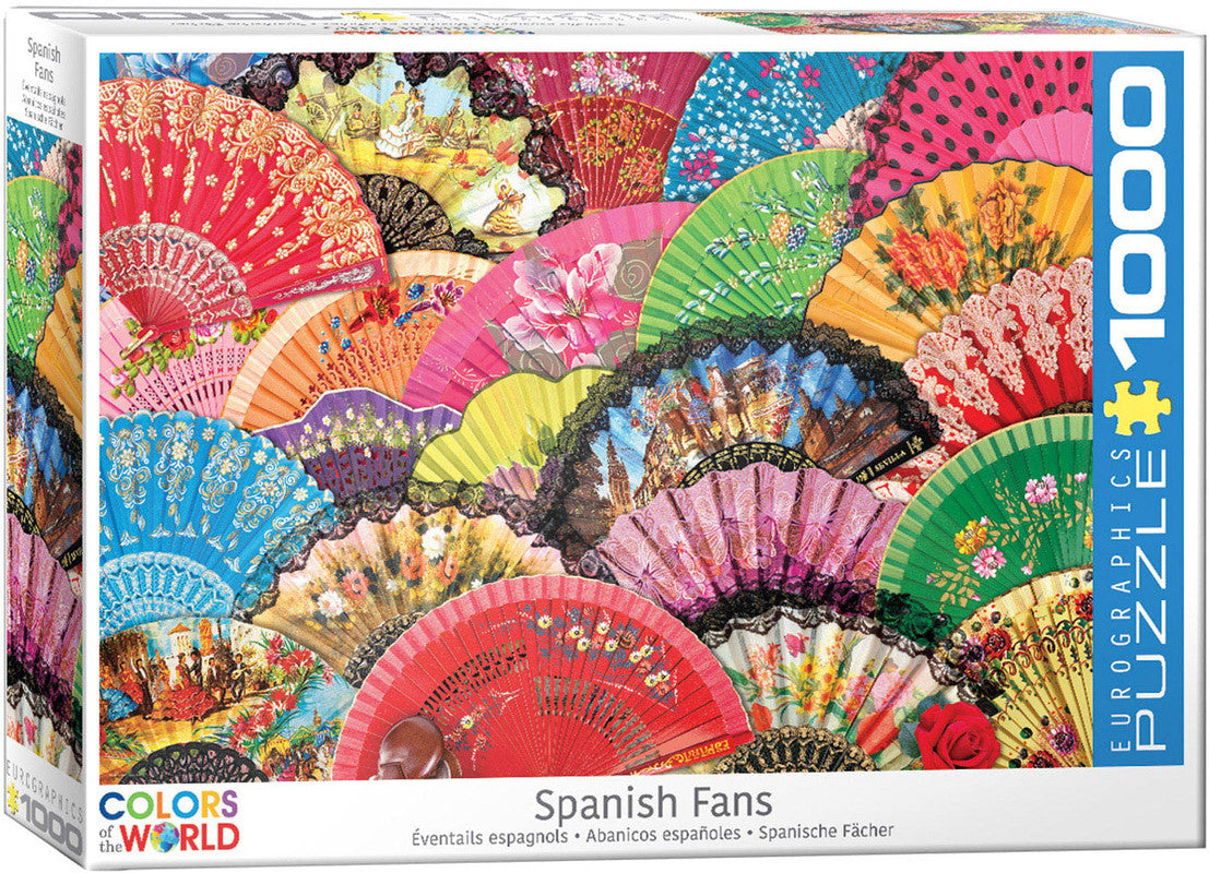 Spanish Fans 1000 Piece Puzzle