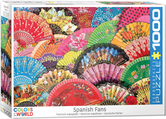 Spanish Fans 1000 Piece Puzzle