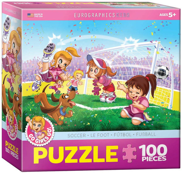 Go Girls Go! Soccer 100 Pieces Puzzle