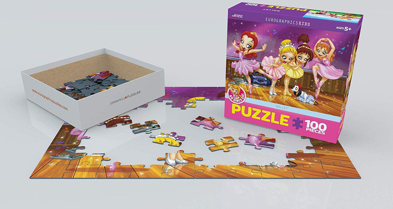 Go Girls Go! Ballet 100 Pieces Puzzle