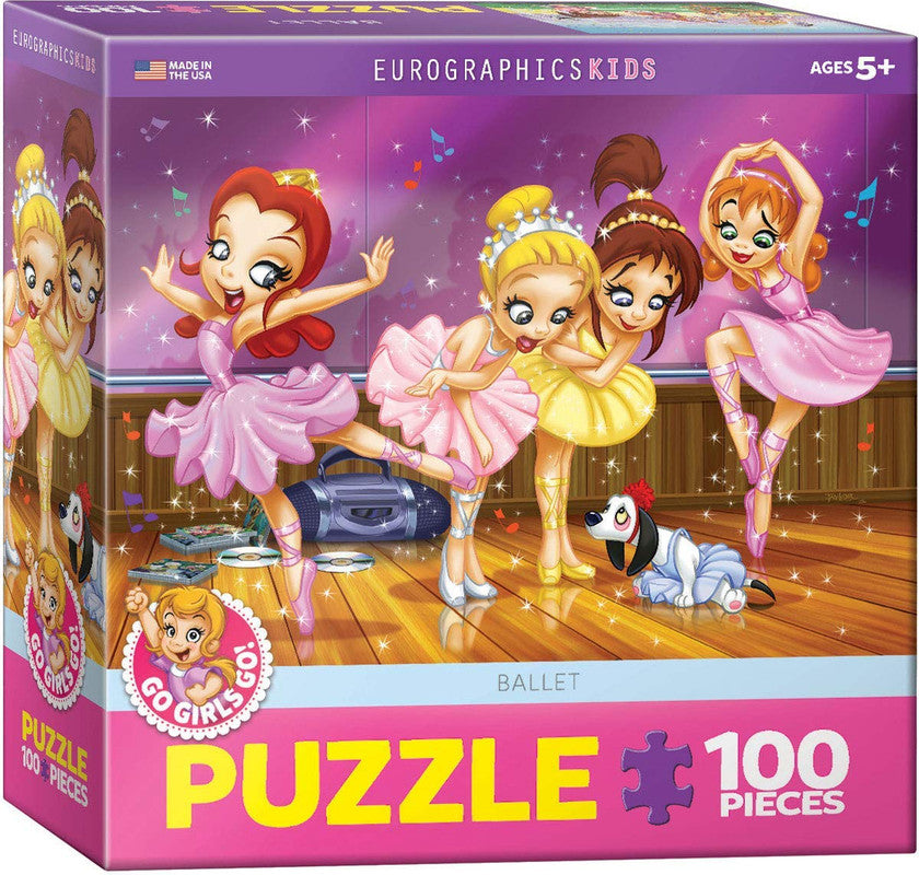 Go Girls Go! Ballet 100 Pieces Puzzle