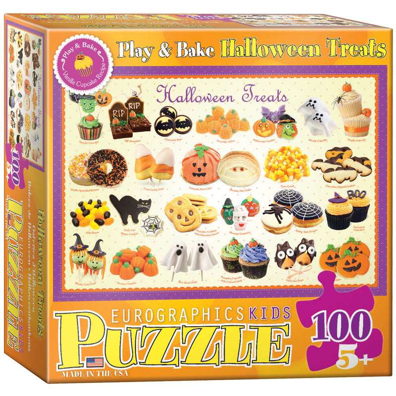 Halloween Treats - Kids Sweets 100 Pieces Puzzle