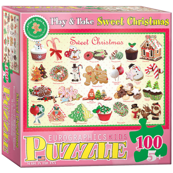 Sweet Christmas - Kids Sweets 100 Pieces Puzzle