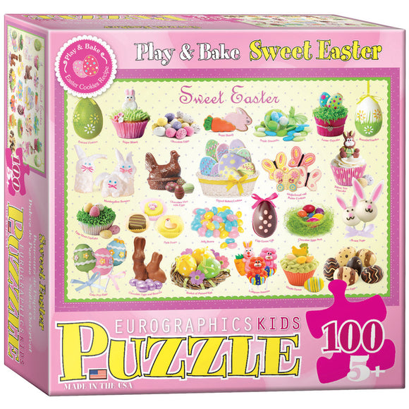 Sweet Easter - Kids Sweets 100 Pieces Puzzle